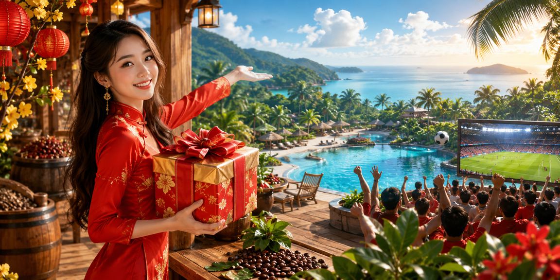 Người dùng trải nghiệm đặt cược trực tuyến bên tách cà phê tại Phú Quốc